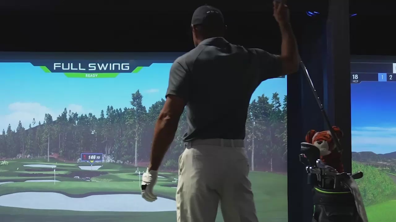 Load video: Full Swing Golf. Major Winning. Champion Proven.